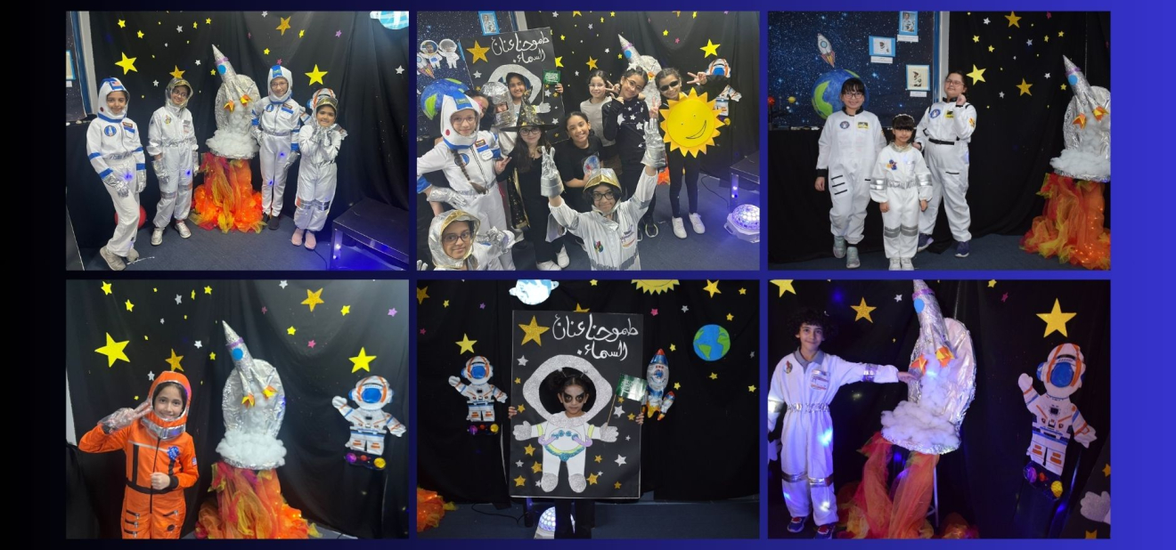 مدارس الحمراء المميزة العالمية تحتفل بأسبوع الفضاء العالمي 2024